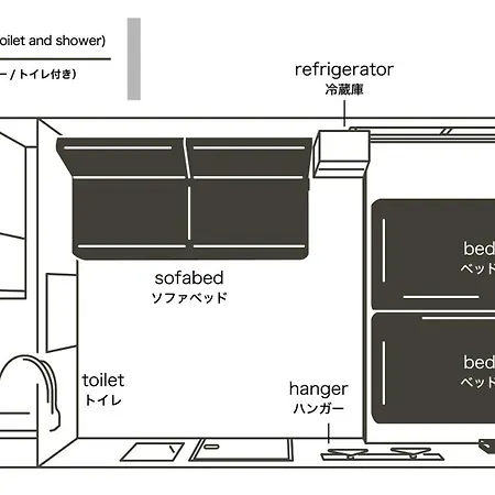 Hotel Plus Hostel Sapporo Exterior photo